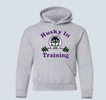 Husky in training G185B Gildan Youth Pullover Hoodie